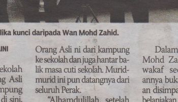 Van Wakaf Bantu Selesai Masalah Van Wakaf Bantu Selesai Masalah